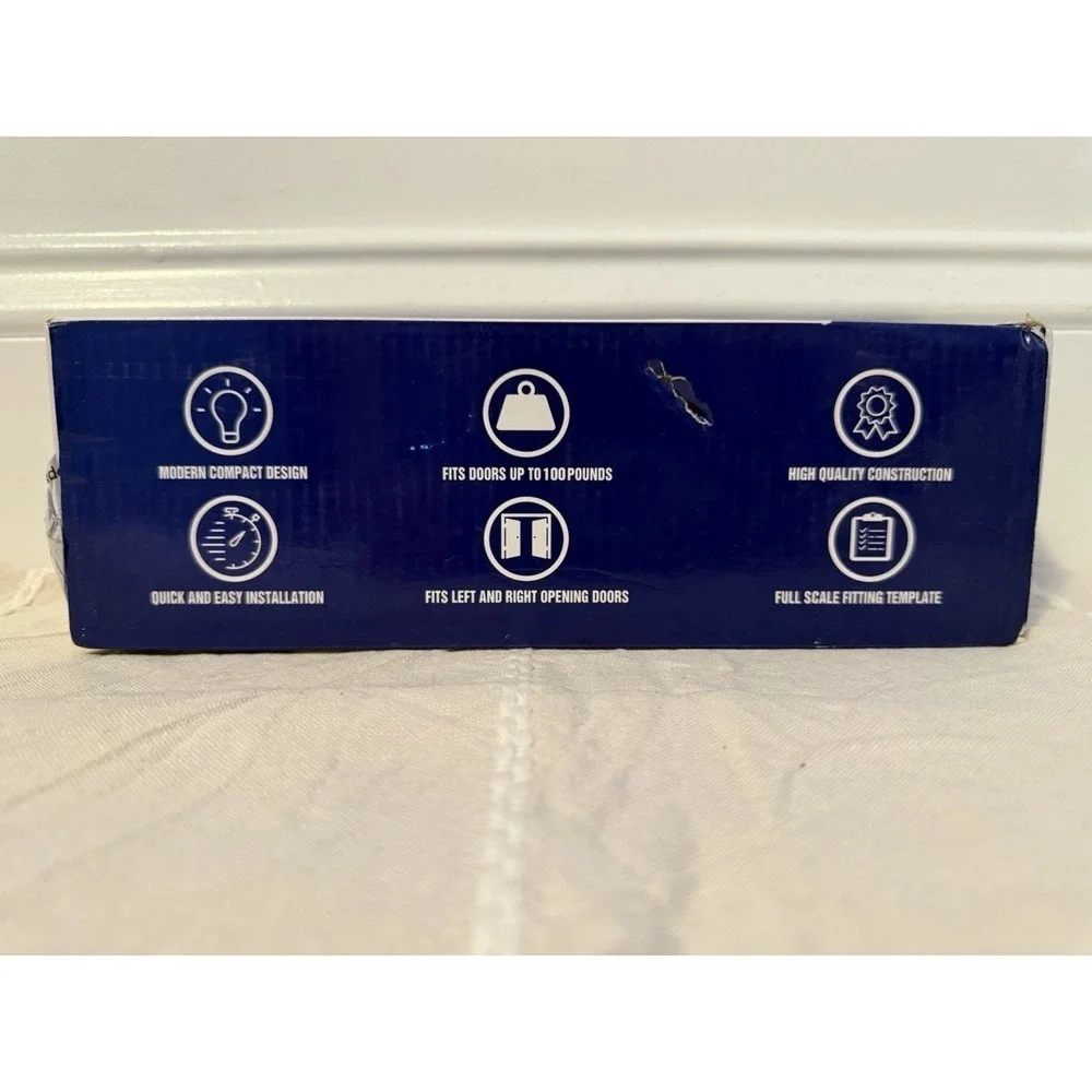 Fortstrong FS-1306BLITE Door Closer Black Open Box New ANSI UL